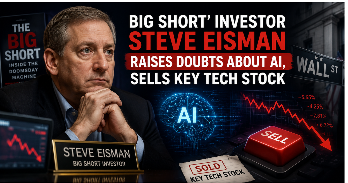 Steve Eisman raises doubts about AI as tech stocks fall and Wall Street faces market uncertainty.