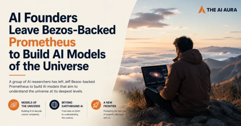 AI founders leave Bezos-backed Prometheus to build AI models of the universe.
