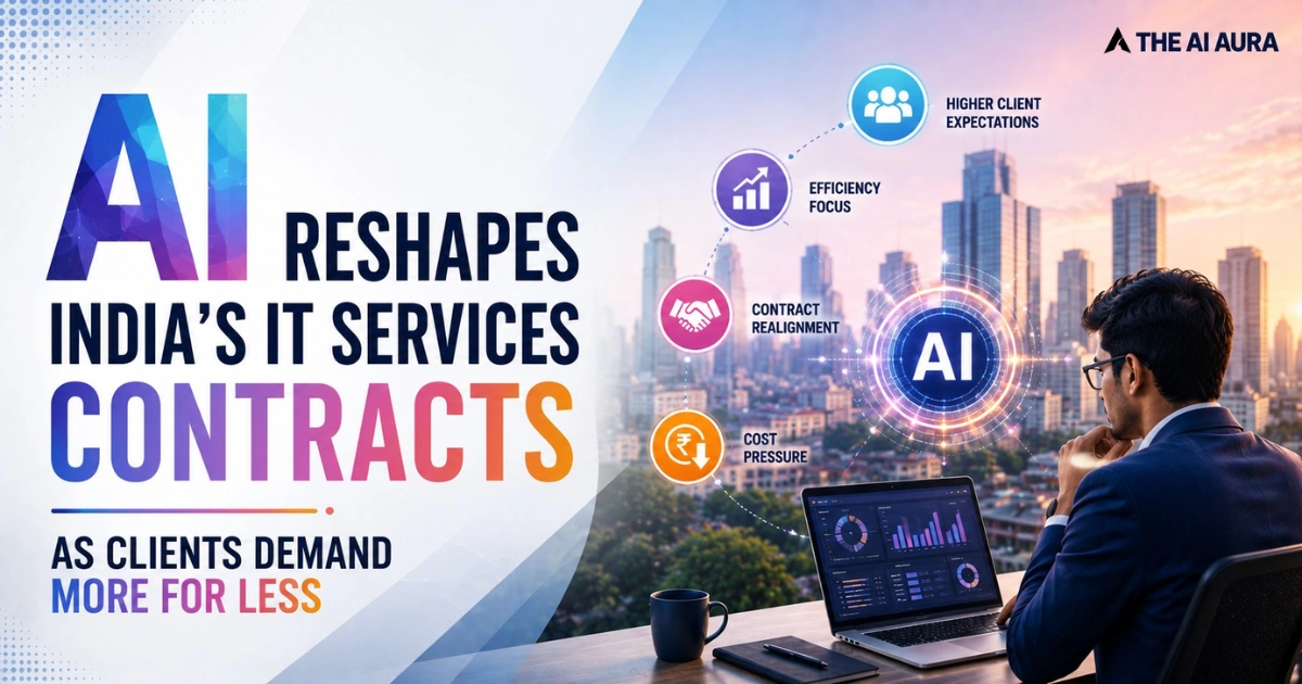 AI reshapes India’s IT services contracts as clients demand greater efficiency, lower costs, and higher value.