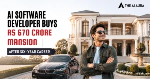 AI software developer buys ₹670 crore mansion after a six-year career.