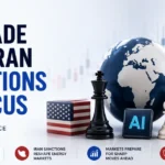 AI trade and Iran sanctions put global markets on alert as geopolitical tensions drive uncertainty and volatility.
