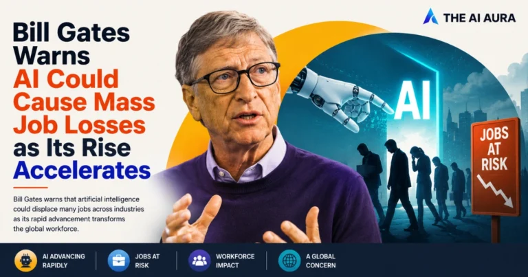 Bill Gates warns that AI could cause mass job losses as artificial intelligence adoption accelerates.