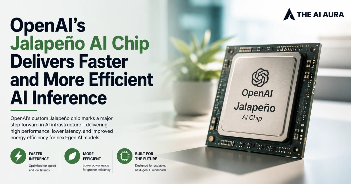 OpenAI Jalapeño AI chip designed for faster and more efficient AI inference