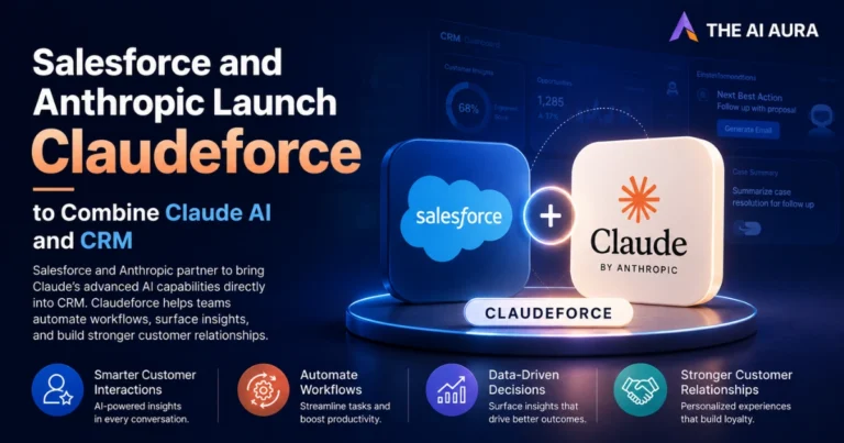Salesforce and Anthropic launch Claudeforce, combining Claude AI with CRM to automate workflows, surface insights, and strengthen customer relationships.