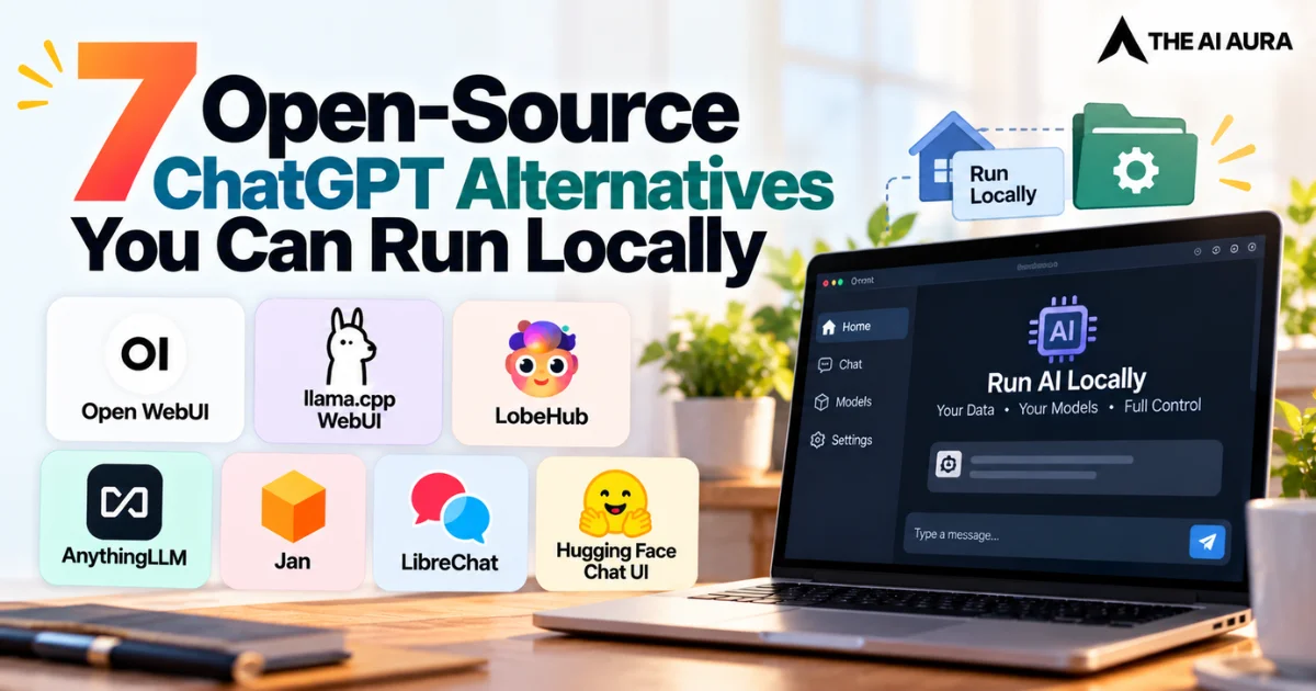 7 Open-Source ChatGPT Alternatives Locally
