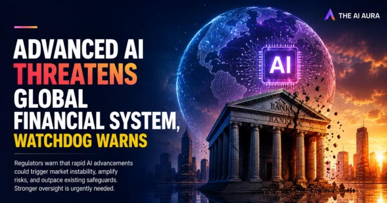 Advanced AI threatens the global financial system, with regulators warning of market instability and amplified risks.