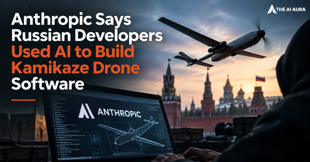 Anthropic report links Russian developers to AI software for kamikaze drones.