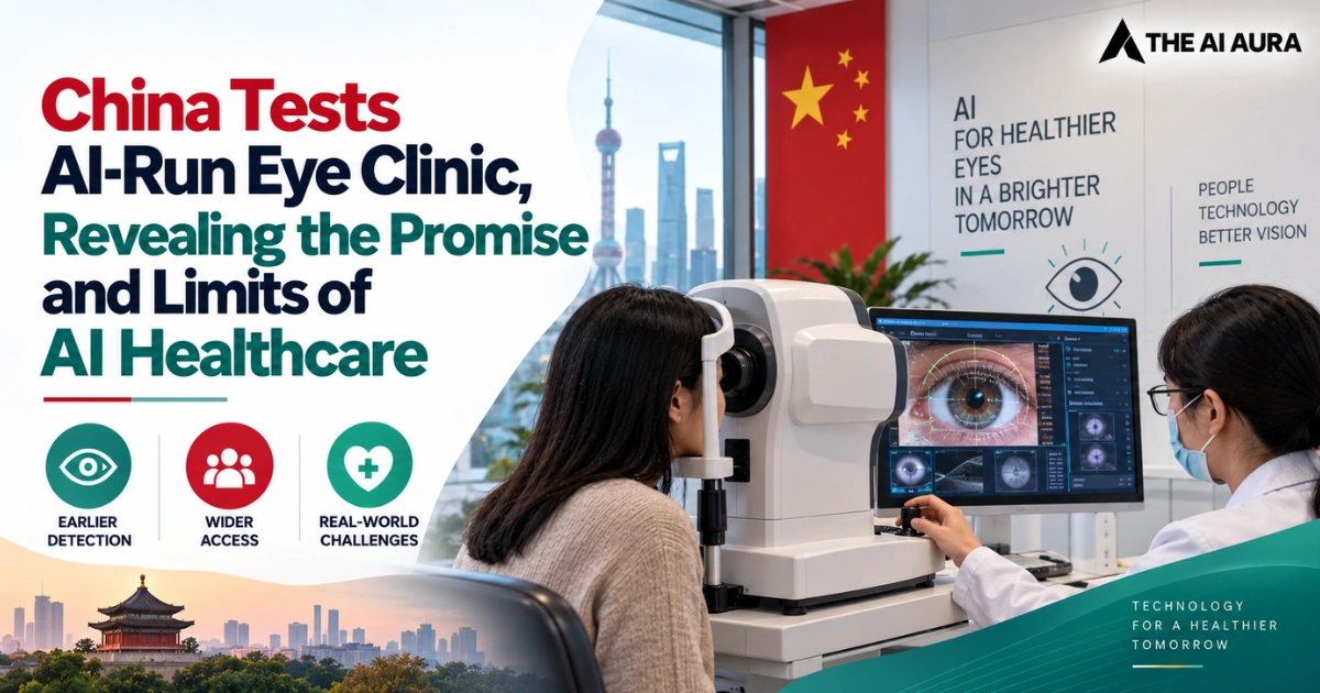 China tests AI eye clinic for healthcare evaluation