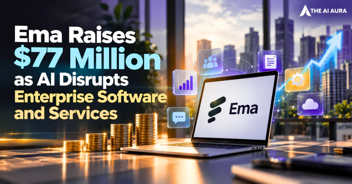Ema raises $77 million as AI disrupts enterprise software and services.