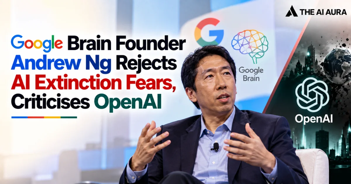 Google Brain Founder Andrew Ng Rejects AI Fears