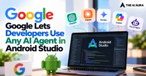 Google lets developers use any AI agent in Android Studio, including ChatGPT, Claude, Gemini, and Copilot.