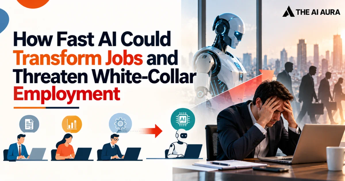 AI could transform jobs and threaten white-collar employment.