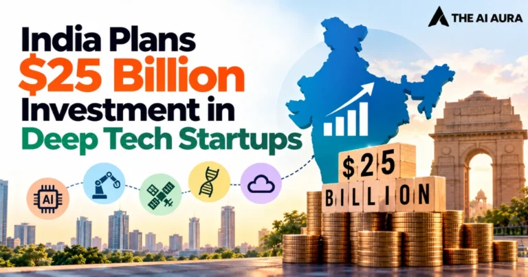 India plans $25 billion investment in deep tech startups.