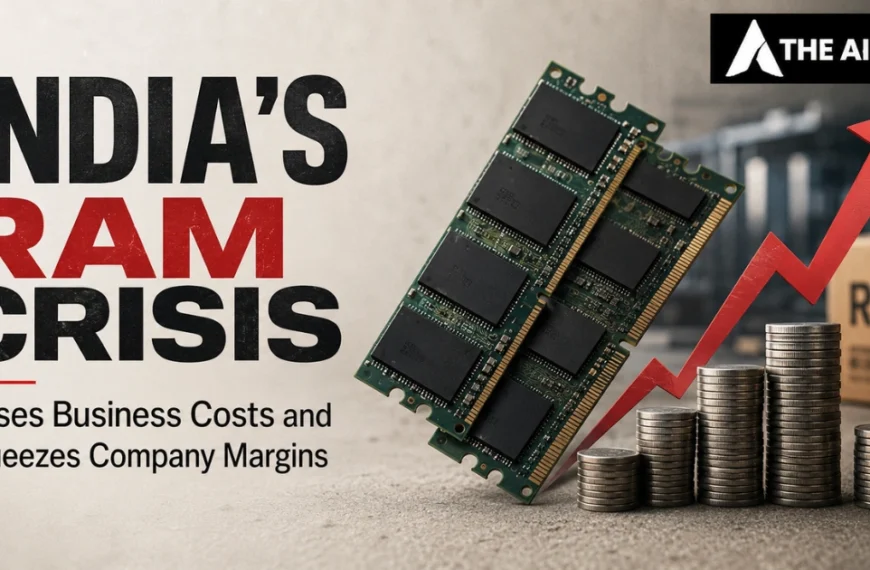 India’s RAM crisis raises business costs and squeezes company profit margins.