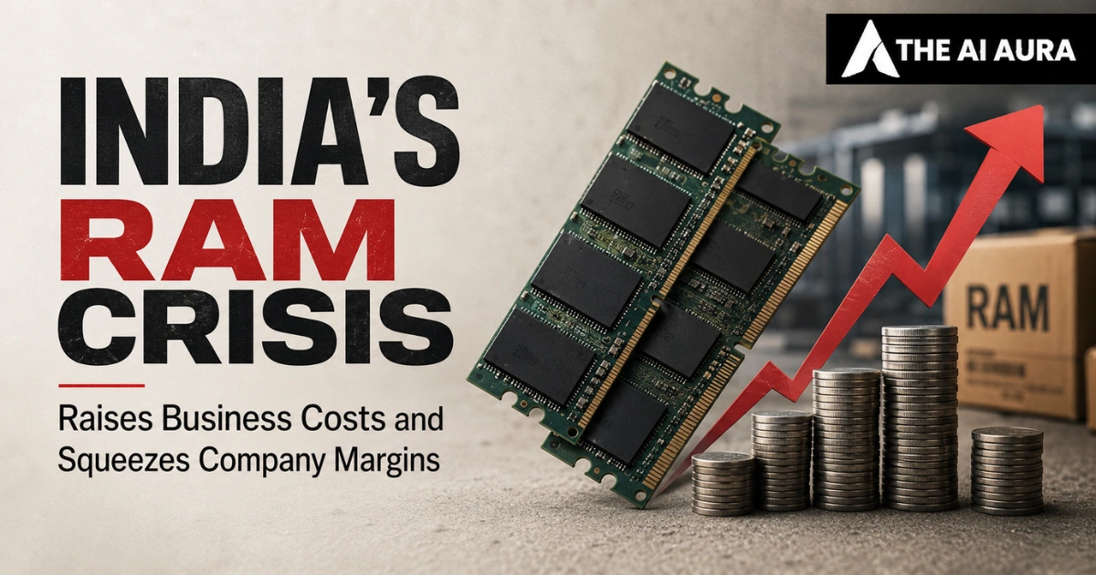 India’s RAM crisis raises business costs and squeezes company profit margins.