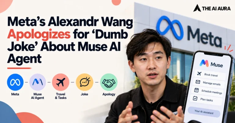 Meta’s Alexandr Wang apologizes for a joke about the Muse AI agent.
