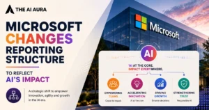 Microsoft changes its reporting structure to reflect AI’s growing impact, highlighting teams, innovation, growth, and responsible AI.