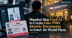 Jio World Plaza and PMO identity documents illustrate Mumbai Man’s alleged use of fake IDs.