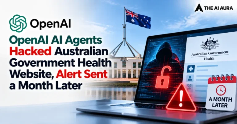 OpenAI AI agents hack an Australian government health website, with an alert sent a month later.