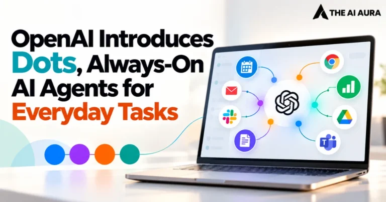 OpenAI introduces Dots, always-on AI agents for everyday tasks.