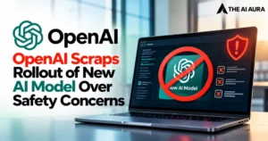 OpenAI scraps rollout of new AI model over safety concerns.