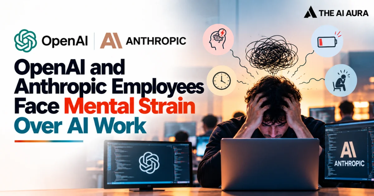 OpenAI Anthropic Employees Face Mental Strain