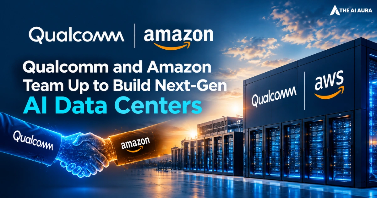Qualcomm and Amazon team up to build next-generation AI data centers.