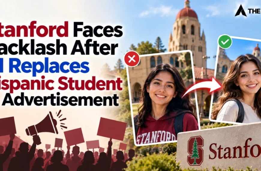 Stanford faces backlash over AI replacing Hispanic students in advertising.