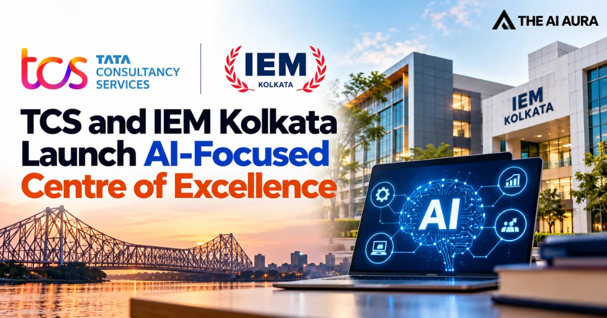 TCS and IEM Kolkata launch an AI-focused Centre of Excellence.