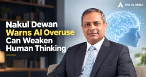 Nakul Dewan warns that AI overuse can weaken human thinking.