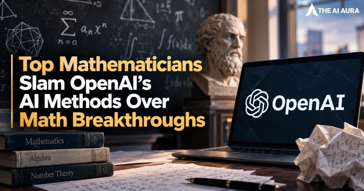 OpenAI AI methods challenged by top mathematicians over math breakthroughs