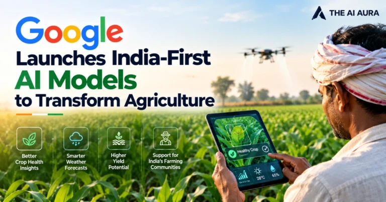 Google launches India-first AI models to transform agriculture with smarter crop insights and farming support.