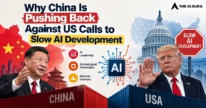 China pushes back against US calls to slow AI development.