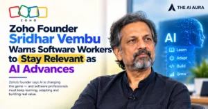 Zoho founder Sridhar Vembu warns software workers to stay relevant as AI advances.