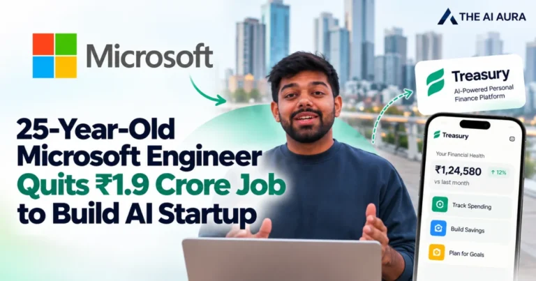 25-year-old Microsoft engineer quits a ₹1.9 crore job to build an AI startup.