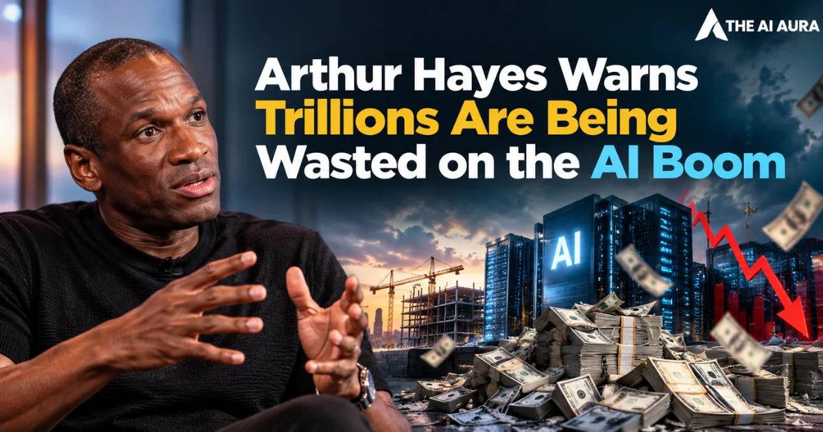 Arthur Hayes warns trillions are being wasted on AI.