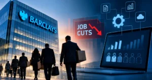 Barclays plans to cut 5,000 jobs as it increases reliance on AI, highlighting workforce reductions, automation, and changing banking operations.