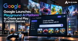 Google launches Playground AI platform for creating and playing custom games.