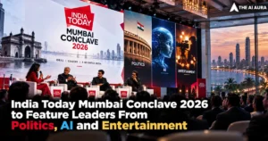 India Today Mumbai Conclave 2026 brings together leaders from politics, artificial intelligence, and entertainment for discussions on ideas, leadership, and India’s future.