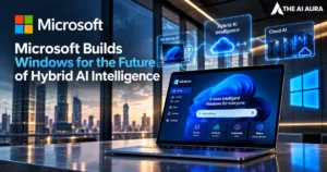 Microsoft builds Windows for the future of hybrid AI intelligence.