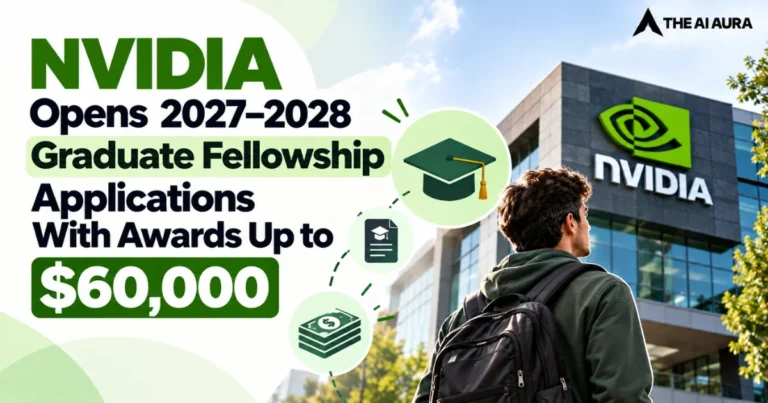 NVIDIA opens 2027–2028 graduate fellowship applications with awards up to $60,000.