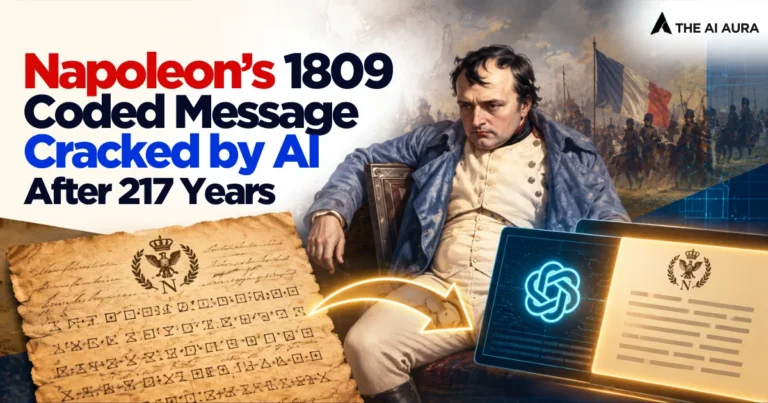 AI cracks Napoleon’s 1809 coded message after 217 years.