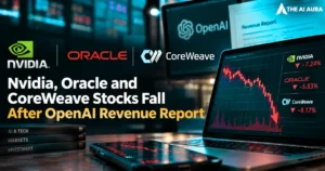 Nvidia, Oracle, and CoreWeave stocks fall after OpenAI revenue report sparks investor concerns.