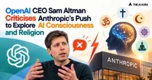 Sam Altman criticizes Anthropic’s push to explore AI consciousness and religion.