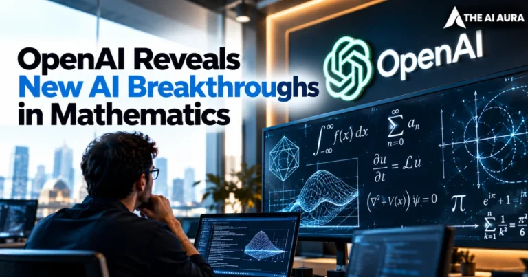 OpenAI reveals new AI breakthroughs in mathematics.