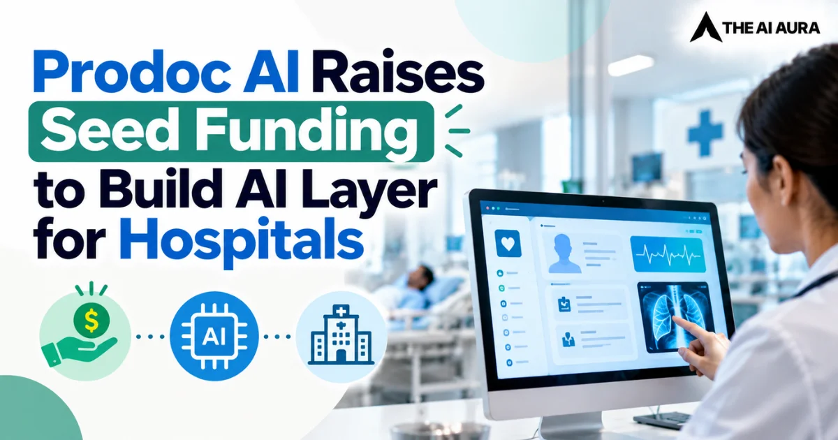 Prodoc AI raises seed funding to build an AI layer for hospitals.
